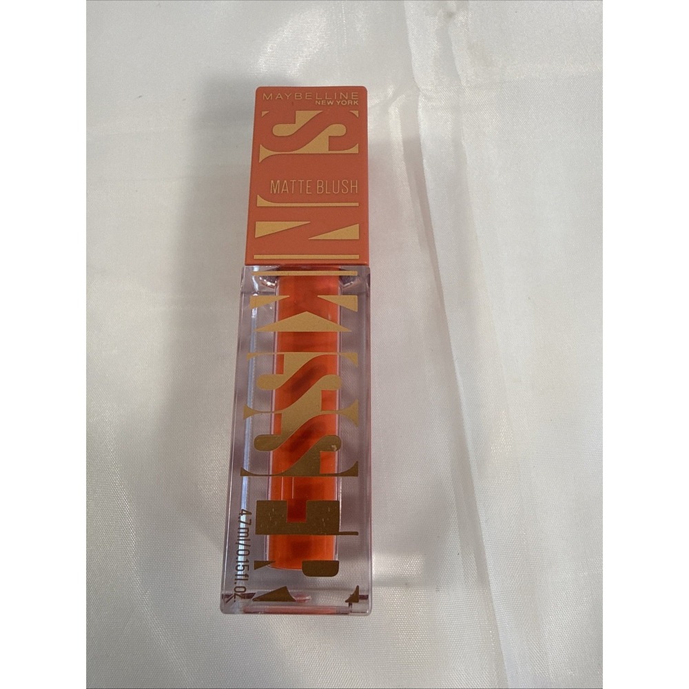 MAYBELLINE SUN KISSER MATTE BLUSH~SPRITZY ORANGE‎ #35~ SEALED!